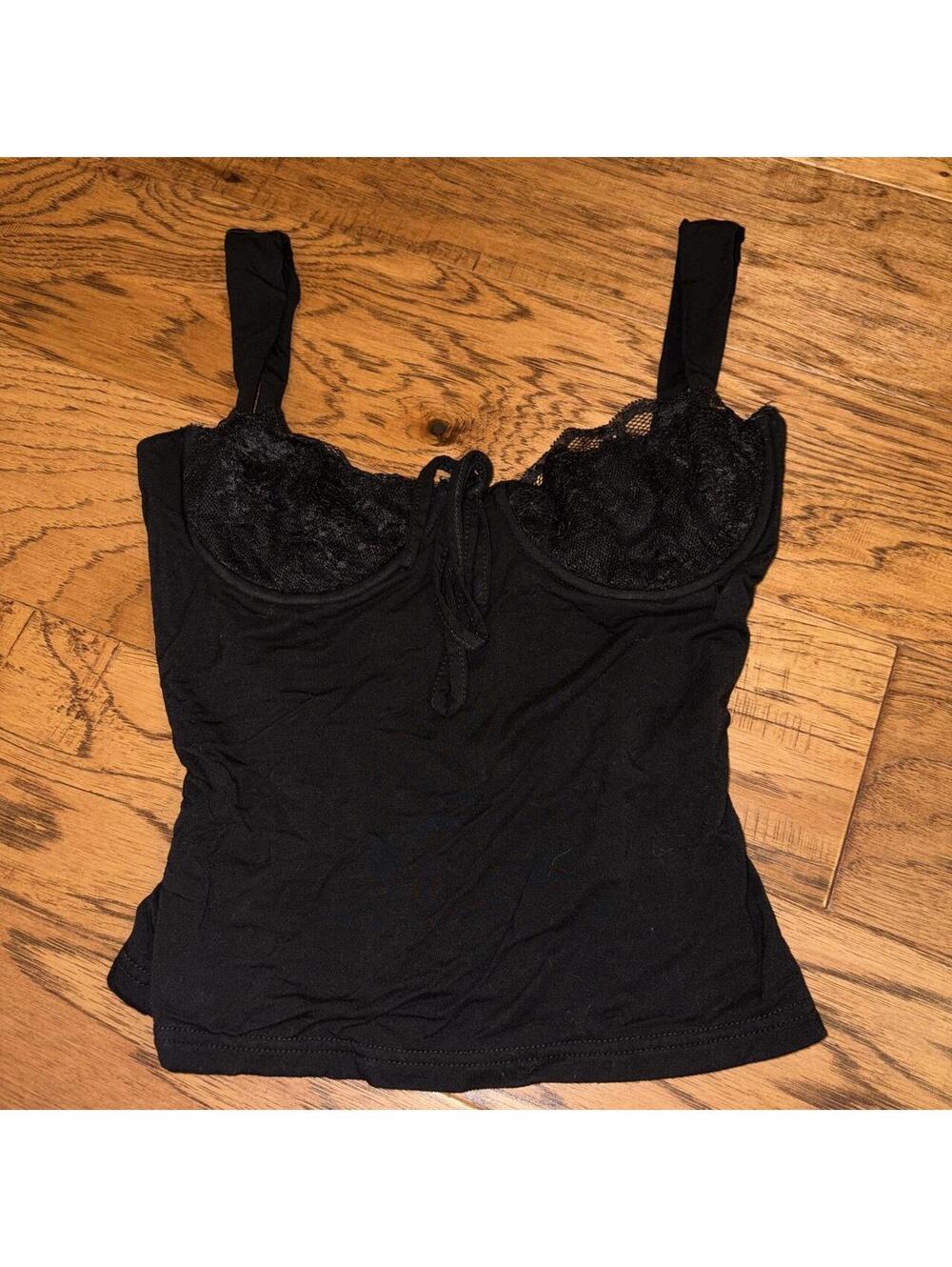 Outcast Clothing Women's Black Vests-tanks-cami